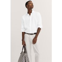 bugatti Langarmhemd aus Leinen von Bugatti