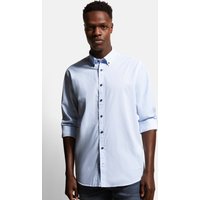 bugatti Langarmhemd mit feinen grafischen Prints bugatti Langarmhemd mit feinen grafischen Prints von Bugatti