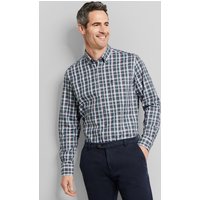 bugatti Langarmhemd "Modern Fit", mit Button-Down-Kragen von Bugatti