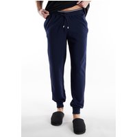 bugatti Pyjamahose "Bologna" mit Seitentaschen, niedriger Bund, bequem, elastisch, Materialmix bugatti Pyjamahose "Bologna" mit Seitentaschen, niedriger Bund, bequem, elastisch, Materialmix von Bugatti