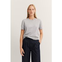 bugatti Rundhalspullover mit kurzen Ärmeln bugatti Rundhalspullover mit kurzen Ärmeln von Bugatti