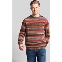 bugatti Rundhalspullover mit Multicolor-Farbverlauf bugatti Rundhalspullover mit Multicolor-Farbverlauf von Bugatti