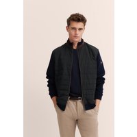 bugatti Sweatjacke, mit Materialmix von Bugatti