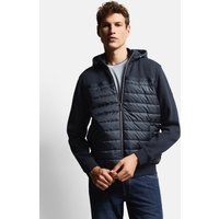 bugatti Sweatjacke, mit abnehmbarer Kapuze von Bugatti