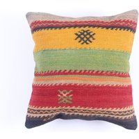 Handgefertigtes Vintage Kissen, Besticktes Sofakissen, Besticktes Sofakissen, Besticktes Sofakissen16 von BuglemHomeDecorArt