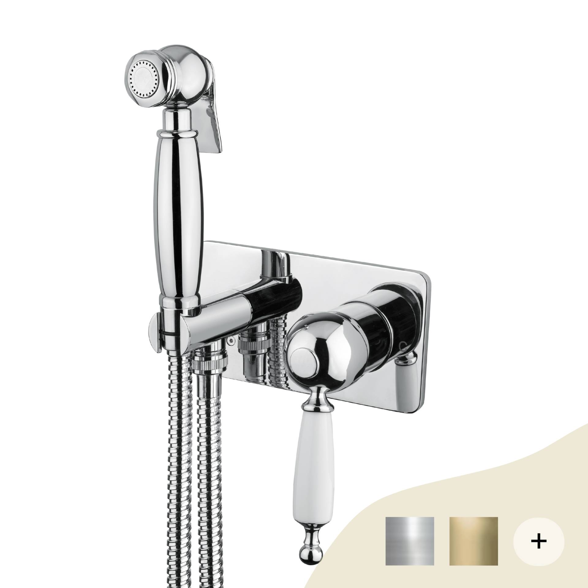 Bidetarmaturen Retro/Vintage Serie Oxford  von Bugnatese von Bugnatese