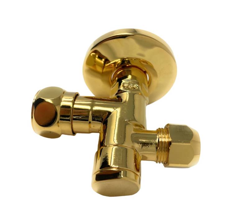 Eckventile Retro/Vintage - Gold von Bugnatese von Bugnatese