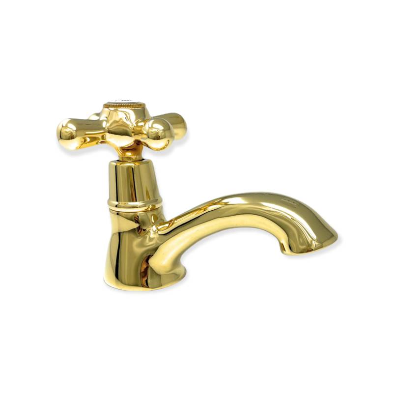 Gästewaschbeckenarmaturen/Kaltwasserarmaturen Retro/Vintage Serie Old Gold von Bugnatese Gästewaschbeckenarmaturen/Kaltwasserarmaturen Retro/Vintage Serie Old Gold von Bugnatese von Bugnatese