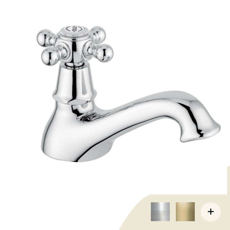 Gästewaschbeckenarmaturen/Kaltwasserarmaturen Retro/Vintage Serie Revival  von Bugnatese von Bugnatese