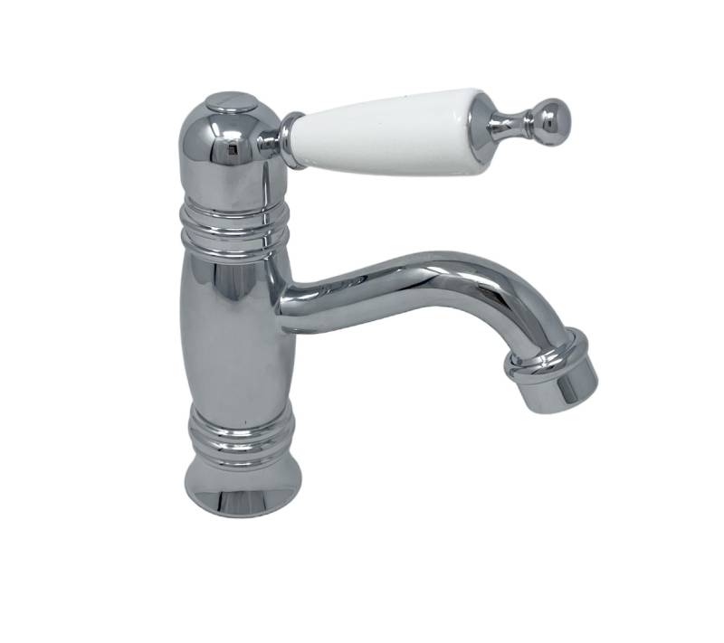 Gästewaschbeckenarmaturen Retro/Vintage Serie Oxford Chrom von Bugnatese von Bugnatese