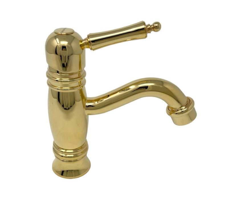 Gästewaschbeckenarmaturen Retro/Vintage Serie Oxford Gold von Bugnatese von Bugnatese