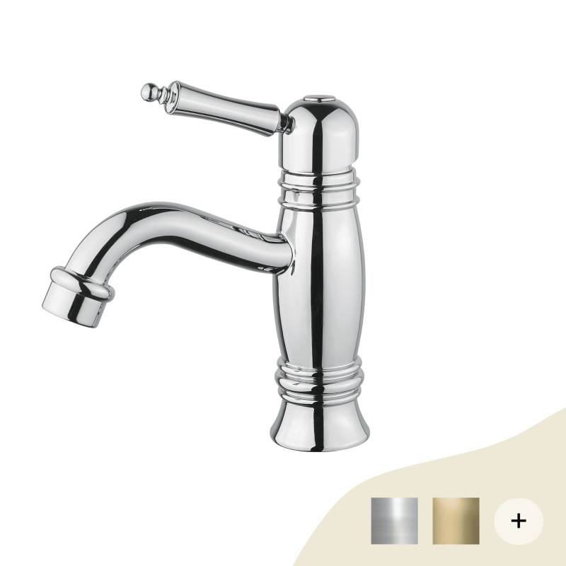 Gästewaschbeckenarmaturen Retro/Vintage Serie Oxford von Bugnatese Gästewaschbeckenarmaturen Retro/Vintage Serie Oxford von Bugnatese von Bugnatese