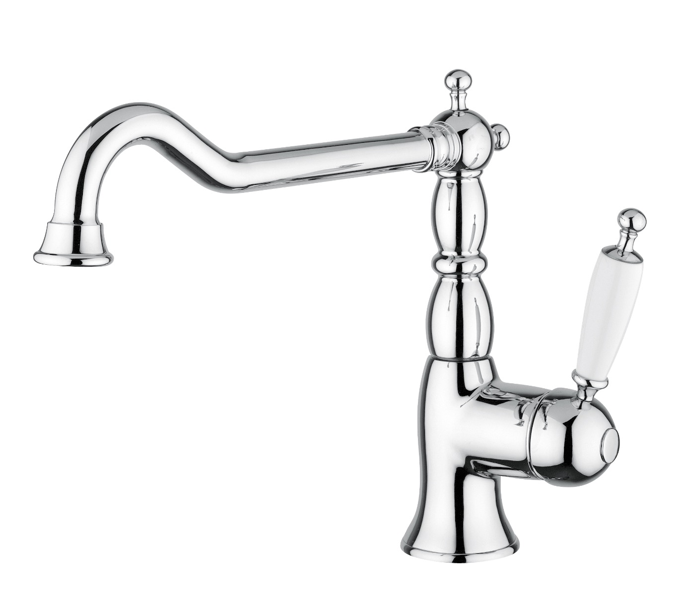 Küchenarmaturen Retro/Vintage Serie Oxford Chrom von Bugnatese von Bugnatese