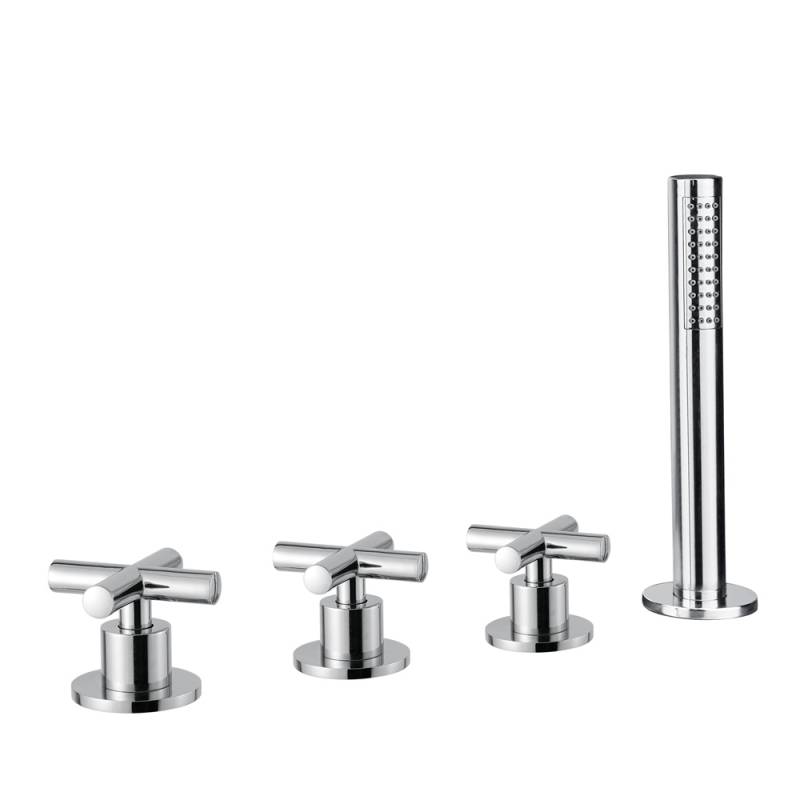 Wannenrandarmaturen Retro/Vintage Serie Rodos von Bugnatese Wannenrandarmaturen Retro/Vintage Serie Rodos von Bugnatese von Bugnatese