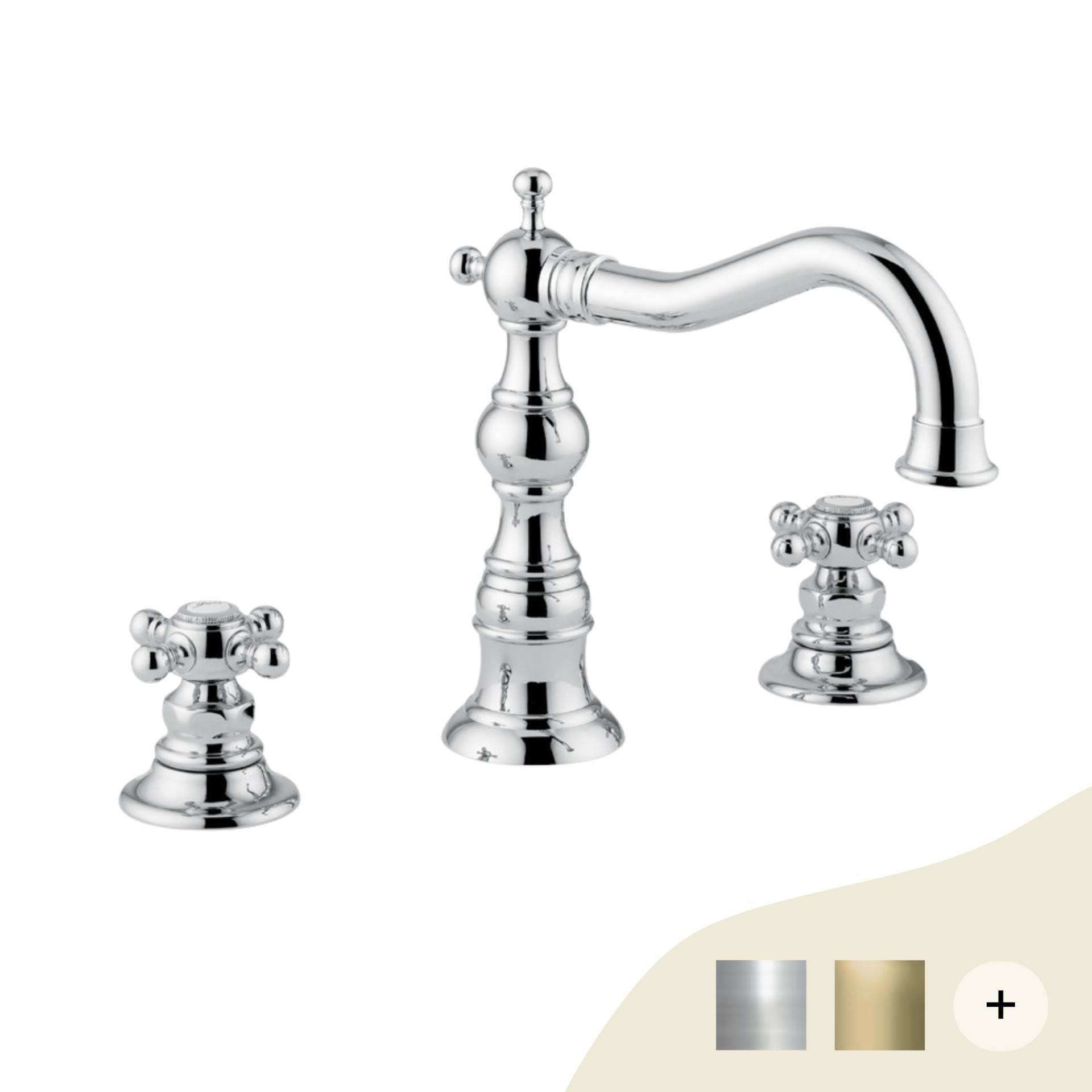 Waschbeckenarmaturen Retro/Vintage Serie Arcadia  von Bugnatese von Bugnatese