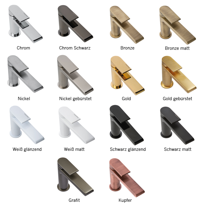 Waschbeckenarmaturen Retro/Vintage Serie Kobuk  von Bugnatese von Bugnatese