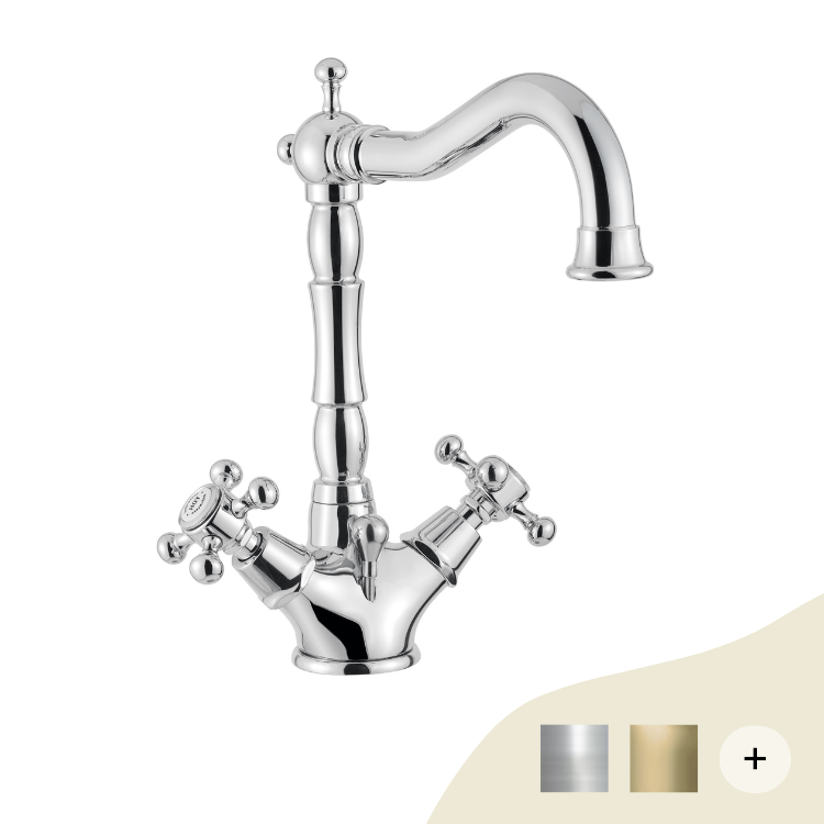 Waschbeckenarmaturen Retro/Vintage Serie Lady  von Bugnatese von Bugnatese