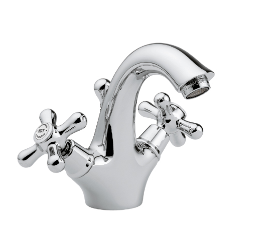 Waschbeckenarmaturen Retro/Vintage Serie Old Chrom von Bugnatese von Bugnatese