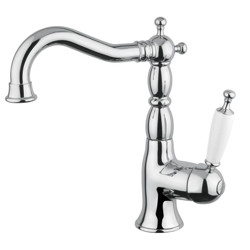 Waschbeckenarmaturen Retro/Vintage Serie Oxford Chrom von Bugnatese Waschbeckenarmaturen Retro/Vintage Serie Oxford Chrom von Bugnatese von Bugnatese