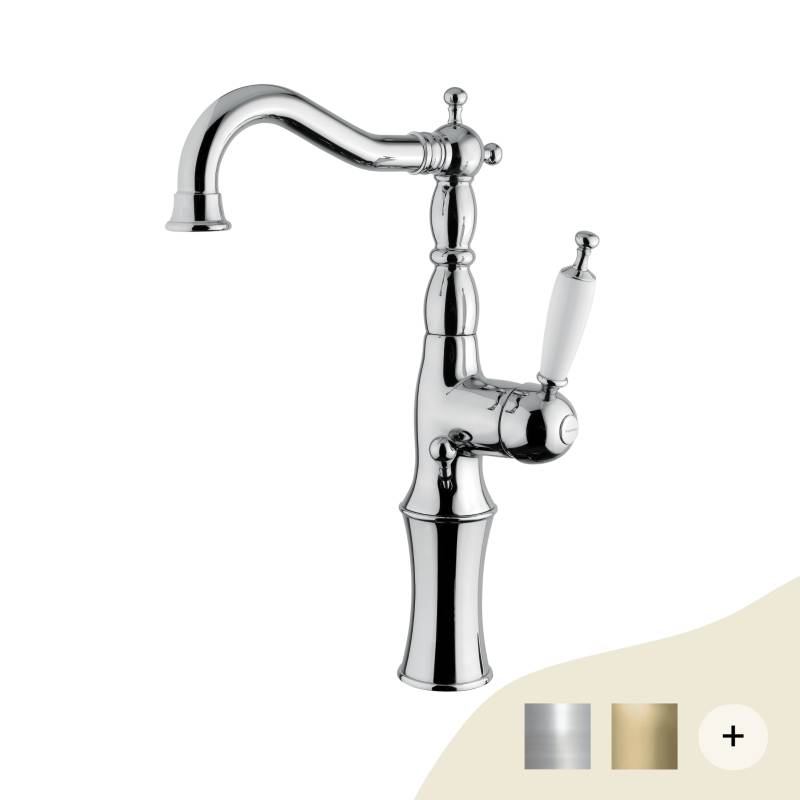 Waschbeckenarmaturen Retro/Vintage Serie Oxford von Bugnatese Waschbeckenarmaturen Retro/Vintage Serie Oxford von Bugnatese von Bugnatese