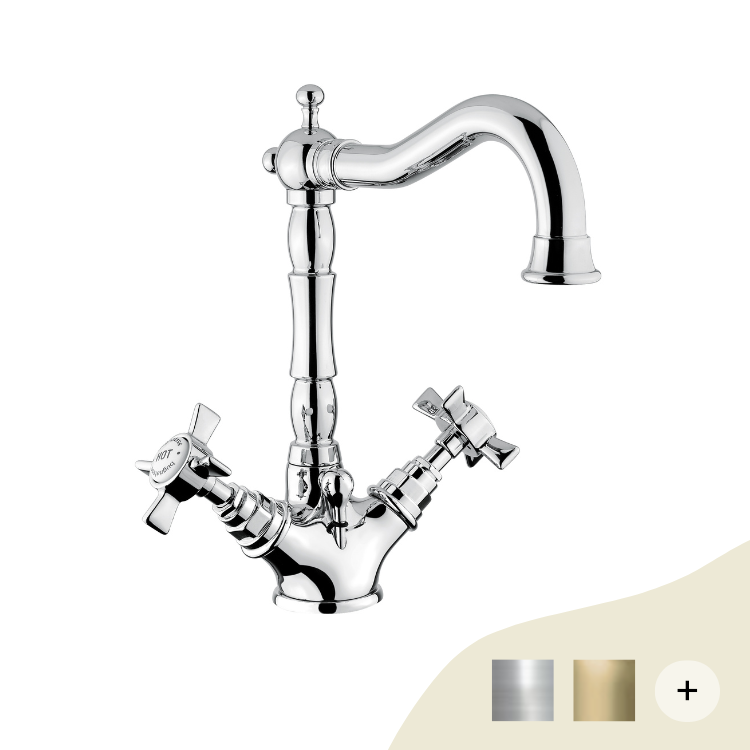 Waschbeckenarmaturen Retro/Vintage Serie Princeton  von Bugnatese von Bugnatese