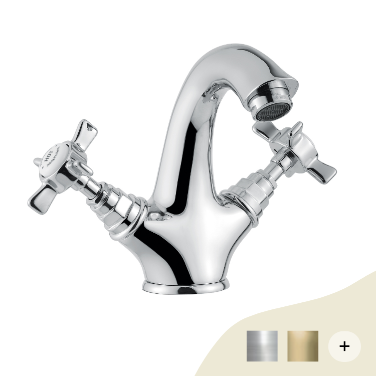 Waschbeckenarmaturen Retro/Vintage Serie Princeton  von Bugnatese Waschbeckenarmaturen Retro/Vintage Serie Princeton  von Bugnatese von Bugnatese