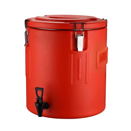 Isolierter Getränkespender Thermobehälter Mit Zapfhahn Kommerzielle Isolierung Barrel Heißen Tee Und Kaffee, Kalte Milch,Saft Isolierter BehälterVerwendet für Familienfeiern, Picknicks oder (Size:40L) von Buhelyc