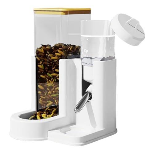 Automatischer Feeder, Hamster-Wasserspender, Hasenwasserbehälter Mit Und Lecksicherem Design, Kompakt Und Leicht, 10,5x11x15 Cm, Zum Täglichen Gebrauch, Reisen, Innenräumen, Außen-, Schlafzimmer, Wohn von Buhygn