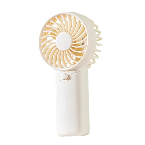 Buhygn Hand Fan - Leistungsstarker Tragbarer Ventilator | Batteriebetriebener Kühler Mit Langer Laufzeit Für Schlafzimmer Innenbereich Außenbereich Terrasse Picknick Reisen Garten Wandern von Buhygn