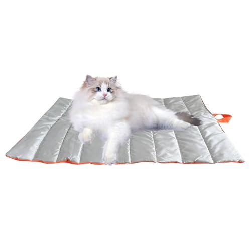 Buhygn Hundebett Für Draußen - Faltbare Unterlage Für Hunde | Hunde Matte Mit Tragegriff & Waschbar Für Camping, Garten, Picknick, Auto, Reise Und Heißes Wetter von Buhygn