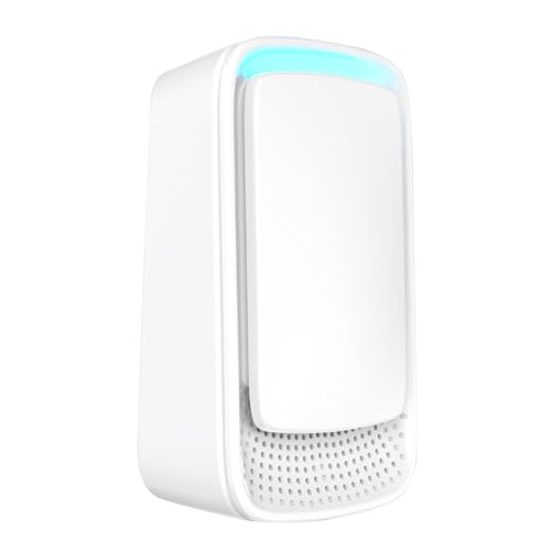 Buhygn Luftreiniger - Kompakter Filter mit Negativ-Ionen-Technologie - Leiser Ionisator und Geruchsbeseitiger für Zimmer Küche Keller Schlafzimmer und Haustierbereich von Buhygn