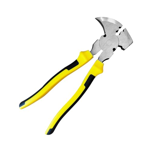 Buhygn Robust Drahtzange Für Zaunbau | Multifunktionswerkzeug Als Drahtschneider - Klammerhammer Kopfzieher Robust Für Drahtbiegen Greifen Kabel Bauernhof Haus Buhygn Robust Drahtzange Für Zaunbau | Multifunktionswerkzeug Als Drahtschneider - Klammerhammer Kopfzieher Robust Für Drahtbiegen Greifen Kabel Bauernhof Haus von Buhygn