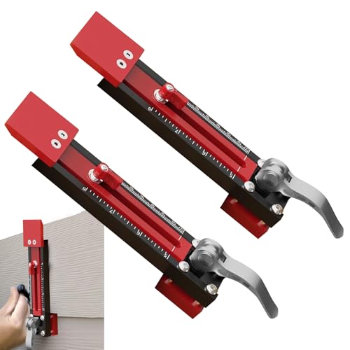 Buhygn Siding Montagewerkzeug, Installations-Set Aus Aluminiumlegierung, Multifunktional Einstellbarer Winkelmesser Für Handwerker von Buhygn