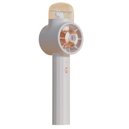 Buhygn Tragbarer Ventilator | Handventilator mit Sprühfunktion,Wiederaufladbarer Kühlventilator mit 3 Geschwindigkeitsstufen für heißes Sommerwetter Büro Reise Wandern Picknick von Buhygn