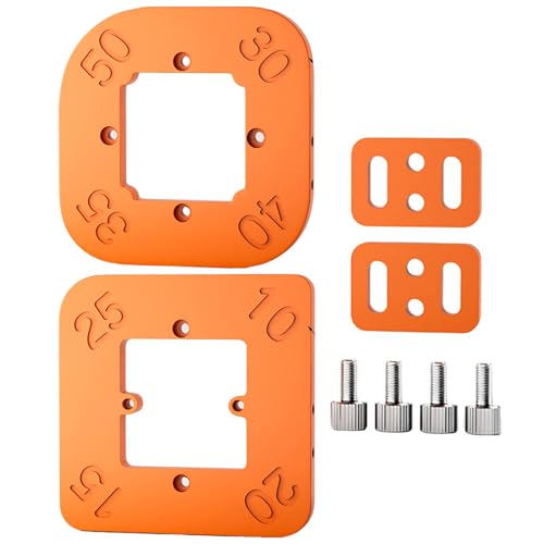 Woodworking Round Corner Positioning Mold | 4 in 1 Arc Cutting Templates | Round Corner Tool for Professional and Amateur Woodworkers | Precision Cutting Aid for Projects von Buhygn
