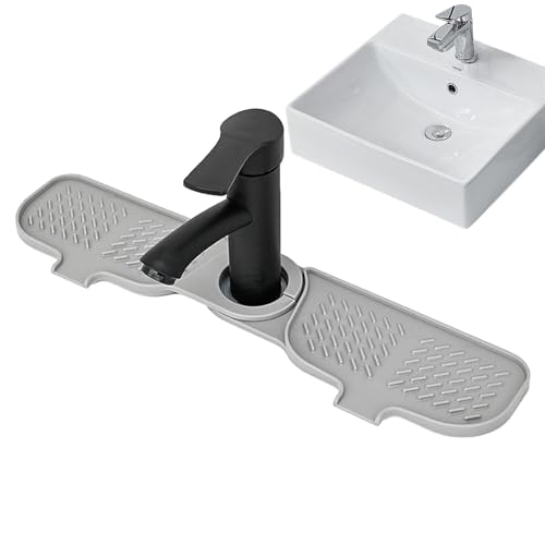 Buhyujkm Kitchen Sink Splash Guard, Separable Silicone Faucet Mat, Absorbing Splash Dishwasher Safe, Multifunctional Catcher Tray for, Effective Water Protector Area Surfaces Buhyujkm Kitchen Sink Splash Guard, Separable Silicone Faucet Mat, Absorbing Splash Dishwasher Safe, Multifunctional Catcher Tray for, Effective Water Protector Area Surfaces von Buhyujkm