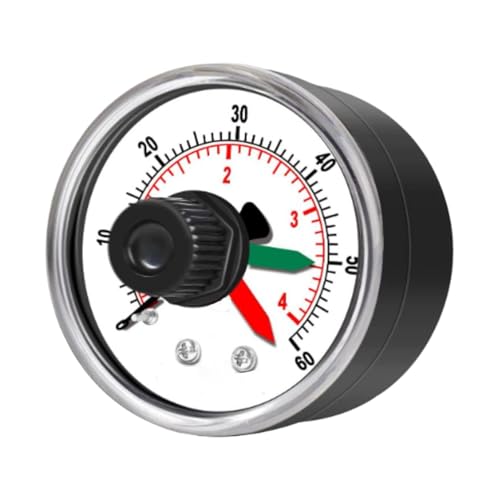Pool Pressure Gauge, Liquid-Filled, Low PSI Reader, Precise Waterproof Monitor for Spa Systems, Oil Tanks, Coolant Flow, Aquarium Control, Water Measurement Tool von Buhyujkm