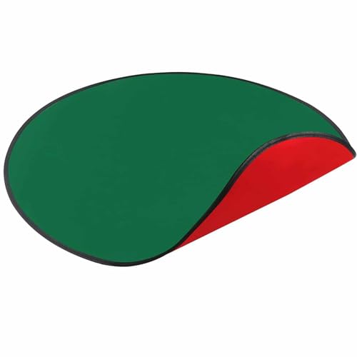 Weihnachtsbaummatte Weihnachtsbaum Teppich Wasserdicht Bodenschutz Urlaub Bodenschutz Bodenschutz Reversible Weihnachtsbaum Matte in Grün und Rot Wasserdicht Runder Teppich für Weihnachtsbaum von Buhyujkm