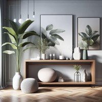Open Shelf Tv Stand, Low Shelving Unit, Solid Wood Sideboard, Tv Lowboard, Oak Console Table With Storage, Slim Narrow Long Entry von WoodYouAdore