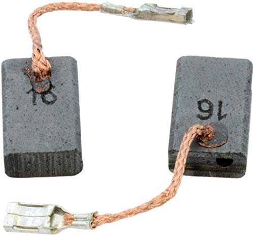 Kohlebürsten für BOSCH GSI 14-CE Poliermaschine - 5x10x16mm - 2.0x3.9x6.3'' - Mit automatische Abschaltung von Buildalot