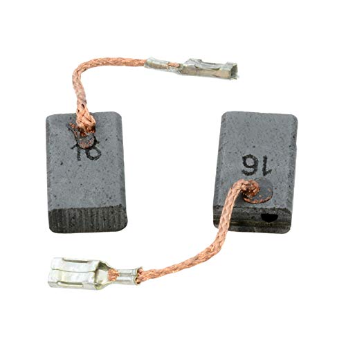 Kohlebürsten für BOSCH GWS 1400 Schleifer - 5x10x16mm - 2.0x3.9x6.3'' - Mit automatische Abschaltung von Buildalot