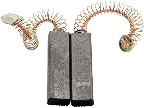Kohlebürsten für FELISATTI AS21 Staubsauger - 6x9x32mm - 2.4x3.5x12.6'' von Buildalot