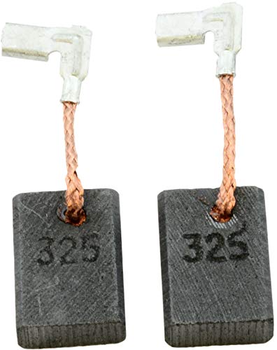 Kohlebürsten für MAKITA 9558PB Schleifer - 5x11x15,5mm - 2.0x4.3x5.9'' von Buildalot