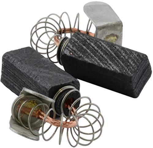 Kohlebürsten kompatibel mit Metabo SRE 285 Schleifer - 6x6x13mm - 2.4x2.4x5.1'' von Buildalot