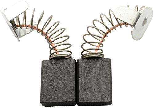 Kohlebürsten für RYOBI C357 Gehrungssäge -- 6,4x13,4x17mm -- 2.4x5.1x6.7'' von Buildalot
