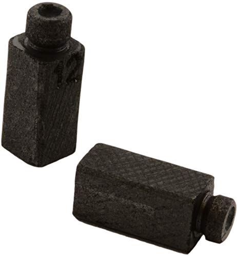 Kohlebürsten kompatibel mit Metabo HS8044S Heckenschere - 6x6x11,5mm - 2.4x2.4x4.3'' - Mit automatische Abschaltung von Buildalot