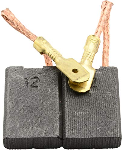Kohlebürsten kompatibel mit Metabo WX 23-230 QUICK Schleifer - 6x16x24mm - 2.4x6.3x9.4'' - Mit automatische Abschaltung von Buildalot