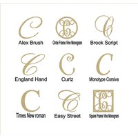 Cake Topper Buchstabe C Aus Holz, Unbehandelt - Hochzeits- Oder Geburtstagsdeko von Buildeez