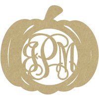 Herbst Kürbis Monogramm-Buchstaben Aus Holz | Größen 1 Bis 102 cm von Buildeez