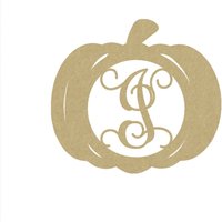 Kürbis Monogramm Buchstabe J - Aus Unlackiertem Holz, Verschiedene Größen Kürbis Monogramm Buchstabe J - Aus Unlackiertem Holz, Verschiedene Größen von Buildeez